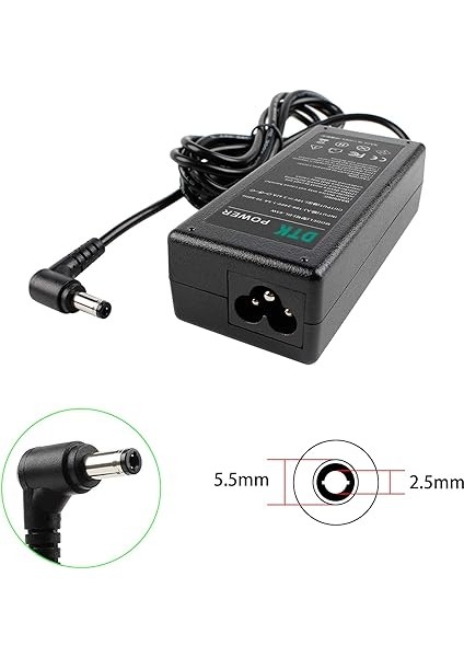 Şarj Cihazı 19V 3,42A 65W Notebook Laptop Şarj Kablosu Ac Toshiba Lenovo Medion Fiş Için: 【5,5 x 2,5mm】 Taşınabilir Bilgisayar Için Şarj Cihazı Güç Kaynağı Pil Güç Kaynağı modelleri