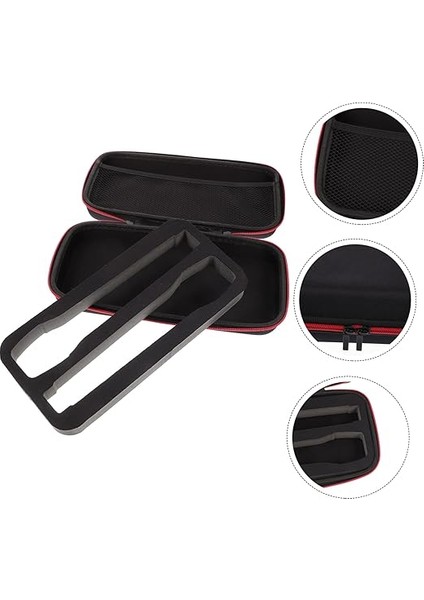 Kablosuz Mikrofon Taşıma Çantası Su Geçirmez Darbe Dayanıklı Hafif Mikrofon Kılıfı Seyahat Için Uygun Sırt Çantası Veya Valize Kolayca Sığdırılabilir fırsatları