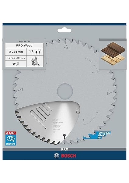 Daire Testere Bıçağı, Gri, 254X30X3.2 Mm, 1 Adet fiyatları
