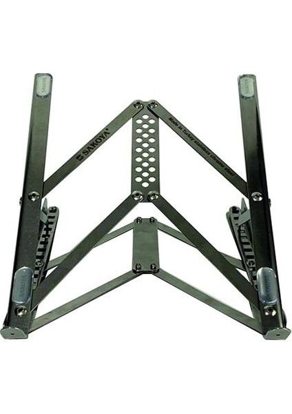 S01 Laptop Notebook Tablet Standı. Stant 304 Kalite Paslanmaz Krom Açılır Kapanır Kolay Taşınır. Çok Saglam 3 Yıl Garantili 40 kg Baskılanabilir. Ömür Boyu Kullanılabilir. fiyatları