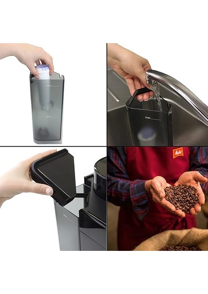 Caffeo Passione Tam Otomatik Kahve Makinesi Gümüş modelleri