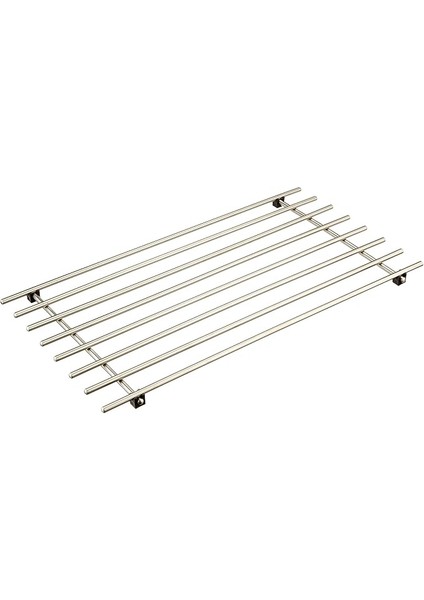301.110.87 Lämplıg Tencere Izgarası, Paslanmaz Çelik, Gümüş, 50 x 28, 50 x 27 x 2 cm