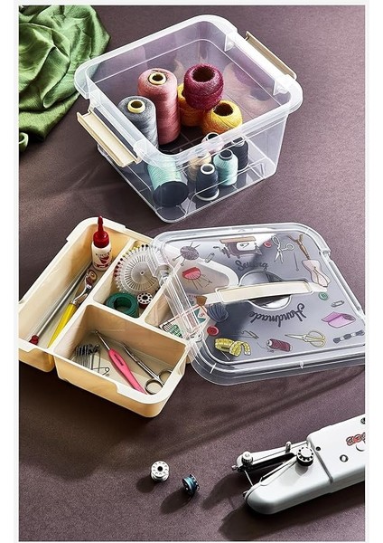 Dikiş Kutusu 6 Lt - Dikiş, Çok Amaçlı Dikiş Kutusu modelleri
