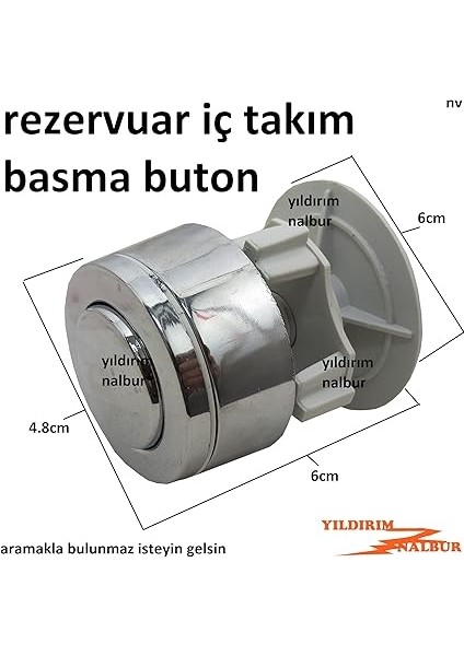 Adet Rezervuar Iç Takım Düğmesi Basmalı Buton Standart Ürün Banyo Klozet Iç Takım Buton fiyatları