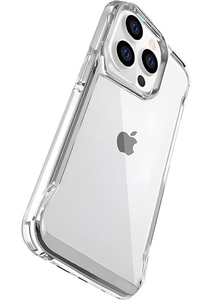 iPhone 16 Pro Için Defend Serisi Kristal Berraklığında Ultra Şeffaf Arkası Sert Polikarbonat Kenarları Yumuşak Silikon Super Koruyucu Özellikli Kılıf (Şeffaf, 16 Pro)