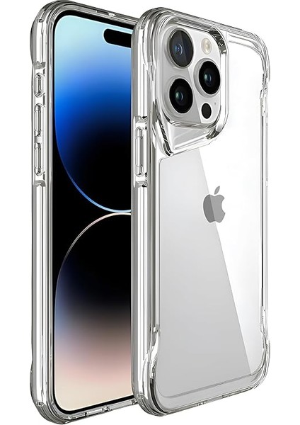 iPhone 16 Pro Için Defend Serisi Kristal Berraklığında Ultra Şeffaf Arkası Sert Polikarbonat Kenarları Yumuşak Silikon Super Koruyucu Özellikli Kılıf (Şeffaf, 16 Pro) indirimleri