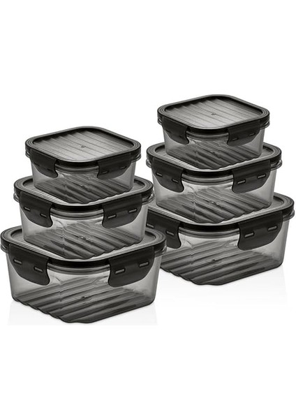 Life 6 Adet Vakumlu Sızdırmaz Saklama Kabı Seti 400ML 800ML 1400ML MIT1087 fiyatları