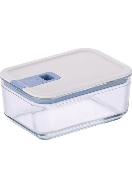 Neoflam, Mükemmel Mühür, Cam Gıda Konteyner, Dikdörtgen, 750ML, Kapaklı, Konik Şekil, Isıya Dayanıklı Cam 400C'YE Kadar