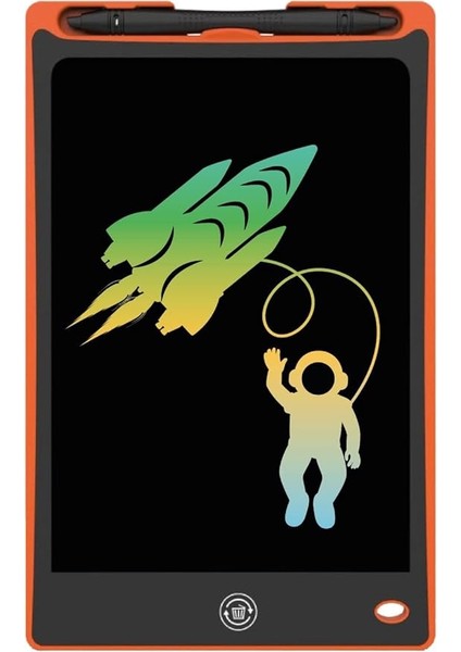 8.8 Inc Renkli Dijital Yazı ve Çizim Tableti Turuncu Dt-80