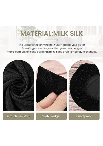 Ultimativ Gitar Kapağı, Gitar Koruyucu, Gitar Çantası, Akustik, Flamenko, Yay Üst ve Kesit Gitar Için Koruyucu Kılıf, El Yapımı, Siyah indirimleri