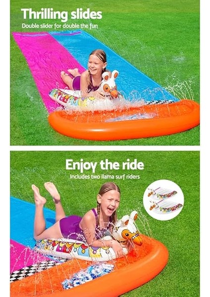 H2OGO! Llama Rama Çift Yarış Su Kaydırağı 4,88 M fırsatları