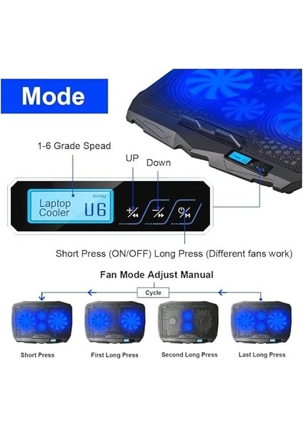 S18 Yükseklik Ayarlı 4 LED Fanlı Ayarlanabilir Laptop Soğutucu Notebook Standı fiyatları
