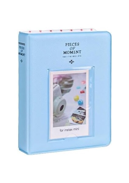 Moment Polakart Fotoğraf Albümü - 65 Kapasite - 6x9 Ebat (Mavi)