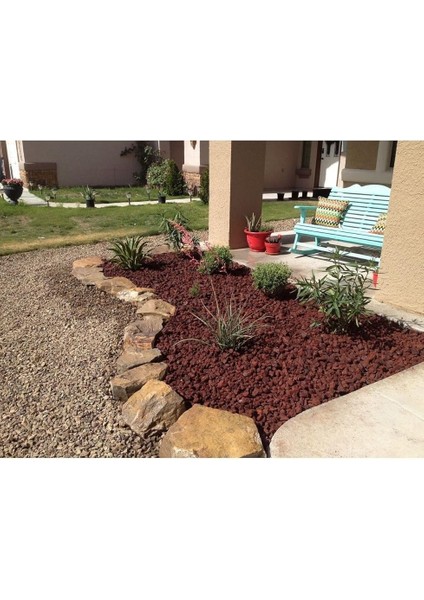 Kırmızı Pomza Taşı 15-25 mm 40 Lt (20 Kg) Volkanik Ponza Lav Taşı Kaktüs Sukulent Tarım Pomzası fırsatları