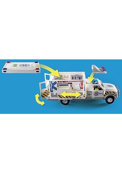 70935 Kurtarma Araçları Kule Merdivenli Itfaiye Aracı, Acil Durum Hizmetleri Oyuncağı, Eğlenceli, Yaratıcı Rol Yapma, Oyun Seti, 5 Yaş ve Üzeri Çocuklar Için Uygundur indirimleri