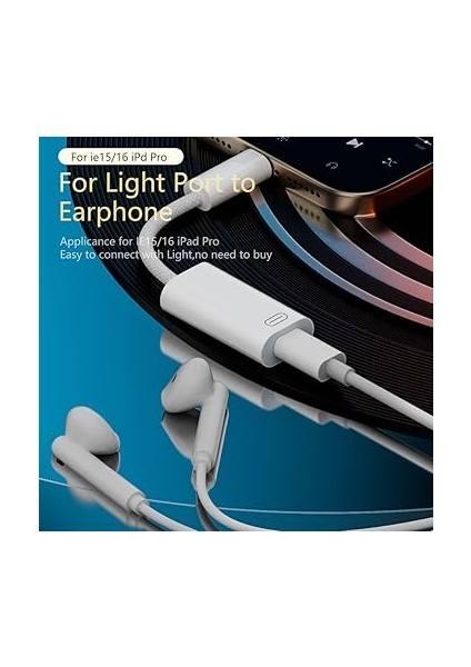 45W Type C To Lightning Kulaklık Dönüştürücü Hızlı Şarj iPhone iPad Macbook Yuva Çevirici Müzik Dinleme Arama Otgklk indirimleri