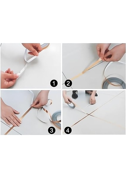 0.5 cm x 50 M Altın Fayans Arası Şerit Bant – Su Geçirmez Kendinden Yapışkanlı Gold Duvar ve Zemin Dekoratif Çıkartma fiyatları