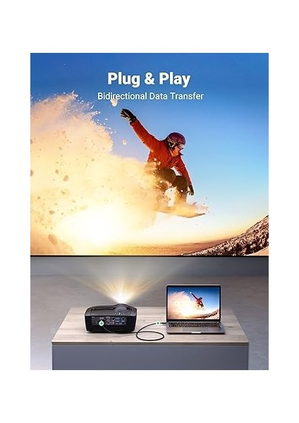 HDMI DVI 1080P Çift Yönlü Görüntü Aktarma Kablosu, 3 Metre fırsatları