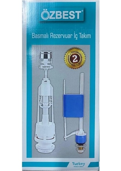 Su Tasarruflu Basmalı Klozet Rezervuar Iç Takımı - Uyumlu ve Dayanıklı modelleri