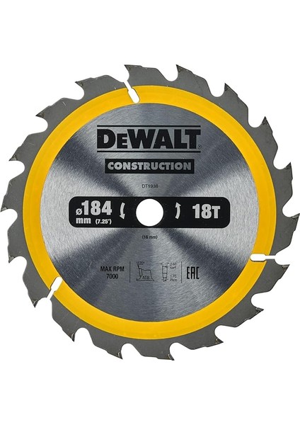 DT1938 Elmas Testere, Metalık