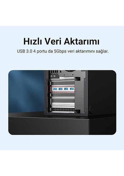 Pcı-E Express 4 Portlu USB 3.0 Hub Çoklayıcı Kart fiyatları