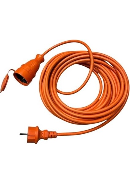 Metre Seyyar Uzatma Kablosu – 3x1.5mm² Kablo, IP44 Koruma, Turuncu Renk, Fransız Tipi Fiş, 250V/16A, Dış Mekan Uyumlu Bylion fiyatları