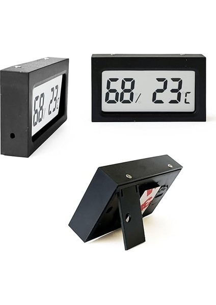 Dijital Nem Ölçer Termometre (Siyah) modelleri