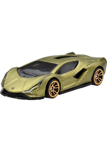 Wheels 1:64 Tekli Arabalar 2022 085/250 Factory Fresh Lamborghini Sian Fkp 37 5785-HCT08