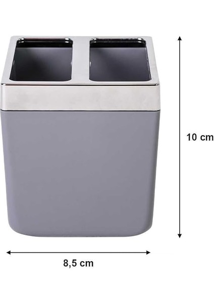 Toskana Diş Fırçalık-Gri M-SA03-07 fiyatları