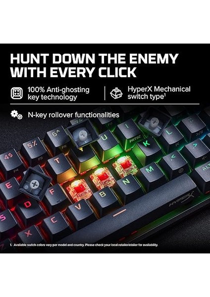 Alloy Origins 65 Red Pbt Us Klavye modelleri