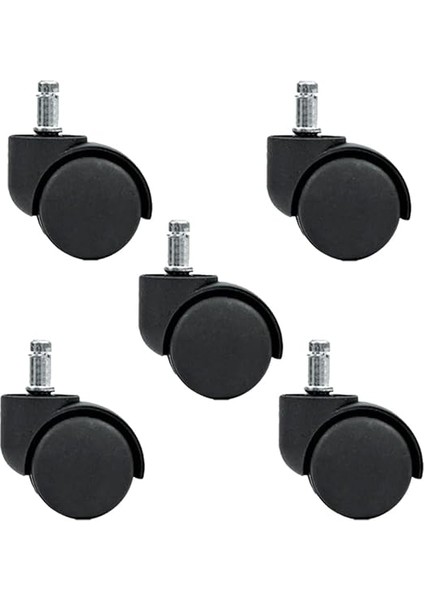 5 Adet Pimli Geçmeli Ofis Koltuk Sandalye Tekeri 50 mm fiyatları