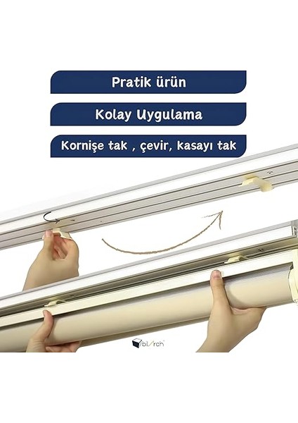 Zebra Perde Kornişe Takma Aparatı Büyük Boy Kaliteli 10 Adet fiyatları