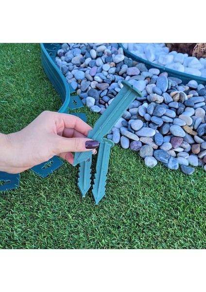 Moda Çim Ayırıcı 25 M Yeşil Çim Sınırlayıcı Taş Toprak Ayıracı Çim Ayracı Çim Ayırıcı Bariyeri indirimleri