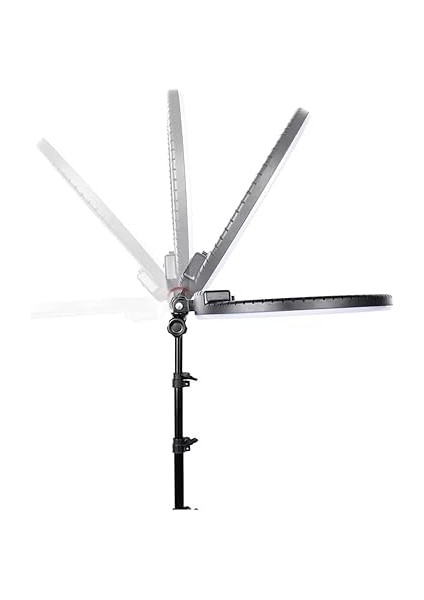 Youtuber Selfie LED Işıklı Hq-18 Halka 18 Inch Selfie/yayıncı/makyaj Işığı 210 cm Tripod 3 Telefon Tutuculu Kumandalı 3 Farklı Ayarlanabilir Işık Çift USB Girişli modelleri