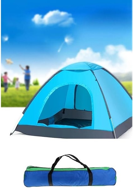 Kişilik Manuel Kolay Kurulum Kamp Çadırı Su Geçirmez 220 * 300 * 170 modelleri
