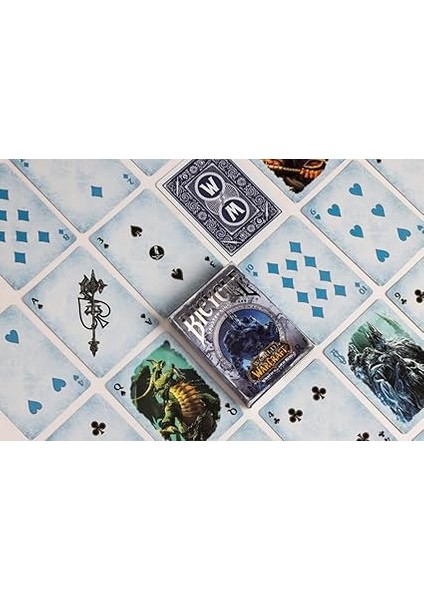 World Of Warcraft: Wrath Of The Lich King Premium Özel Sürüm Oyun Kartları modelleri