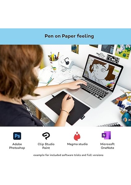 One CTL-672-N Creative Pen Çizim Tableti modelleri