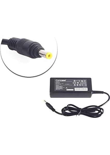 CLA-441 Güç Adaptörü, Acer 4.0x1.7 19V, 3.42A,65W, Iğnesiz, Yuvarlak L Uçlu modelleri