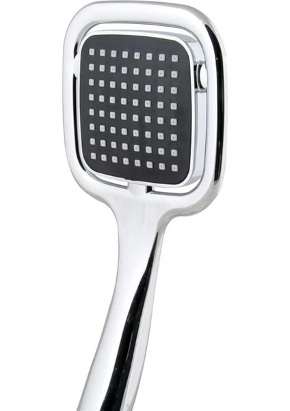 Home Kare Duş Başlığı, El Duşu Şık Tasarımlı Kare Krom,yüksek Tazyikli Banyo Fıskiyesi fiyatları