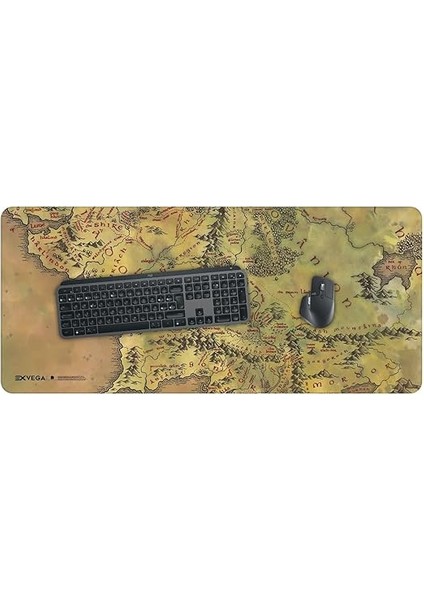 Xxl Profesyonel Mouse Pad 90X40 (Midd Earth Map, The Lord Of The Rings: The Fellowship Of The Ring) fiyatları