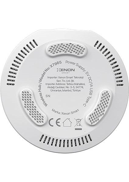 Smart Zigbee 3.0 & Ethernet Akıllı Ev Ağ Geçidi Mobil App Kontrollü Köprü Cihazı Tuya Uyumlu Gateway Hub X7965 fırsatları