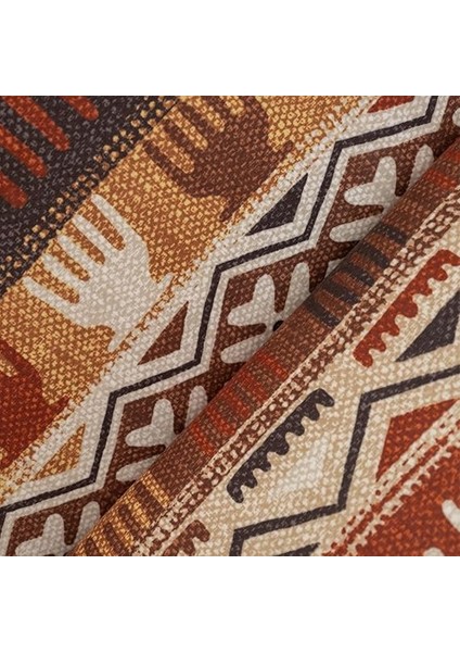 Concept Softmicro Boho Etnik Desenli Mikrofiber Koltuk Örtüsü ve Şalı, Kaymaz TOPRAK180X220 cm fırsatları