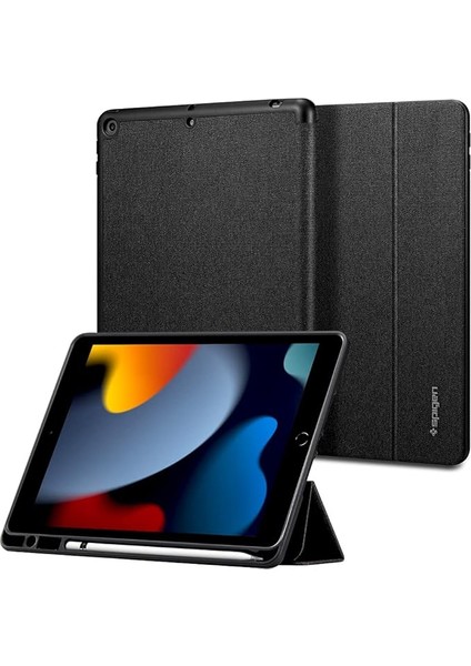 iPad 10.2" 9.nesil (2021) / 8.nesil (2020) / 7.nesil (2019) Kılıf Urban Fit Dokuma Black - ACS01060