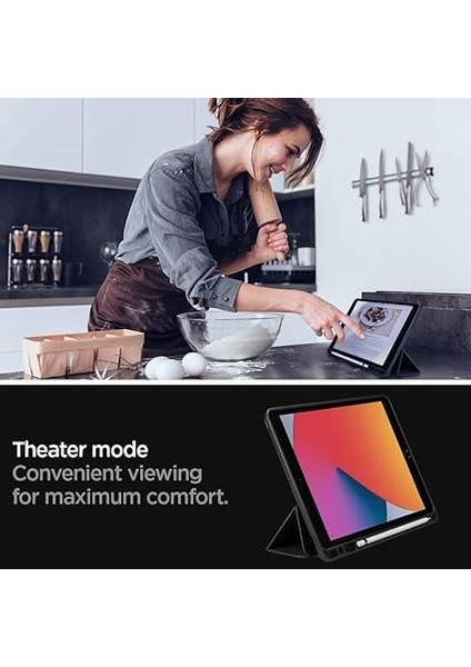 iPad 10.2" 9.nesil (2021) / 8.nesil (2020) / 7.nesil (2019) Kılıf Urban Fit Dokuma Black - ACS01060 indirimleri