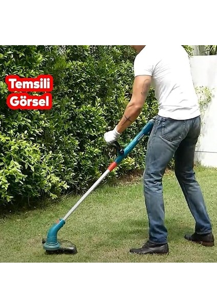 Elektrikli Şarjlı Yan Tırpan Kenar Kesme Çim Ot Biçme Li-On Tek Batarya Akülü Ayarlanabilir Başlık modelleri