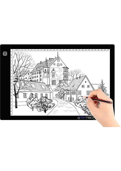 A4 Ultra-Thin Portable LED Light Box Tracer USB Power Cable Dimmable Brightness LED Artcraft Tracing