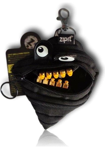 Monster Kalem Kutusu Coin Pouch (Black)