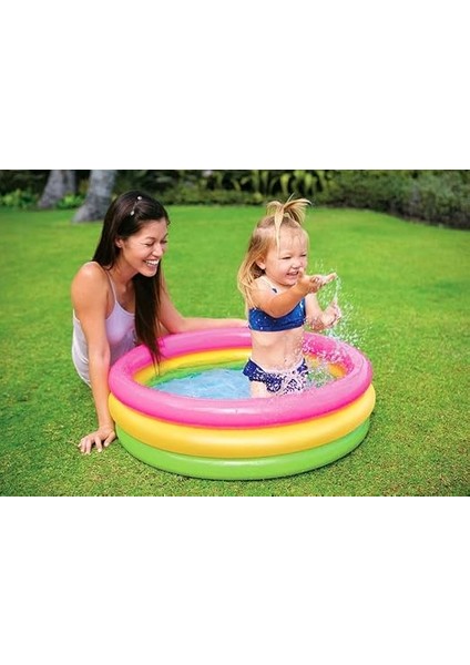 Boğumlu Bebek Çocuk Top ve Ya Su Havuzu Intex Şişme Havuz 86X25 fiyatları