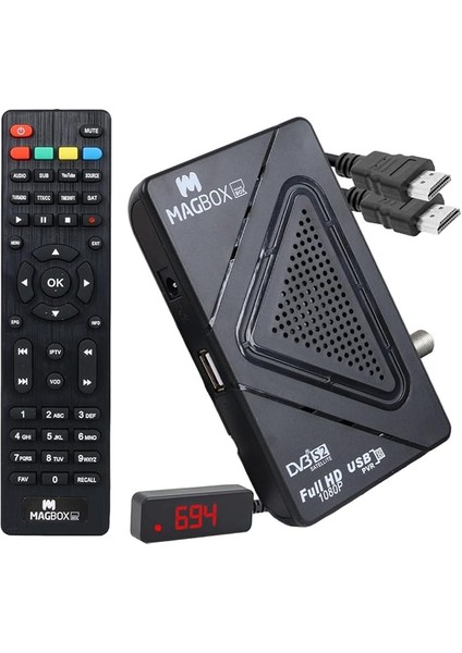 Lua Magbox, Homebox, Full Hd, Uydu Alıcısı, 4000 Kanal, Tkgs, Youtube, USB Destekli, Uzatma Display Gözlü,