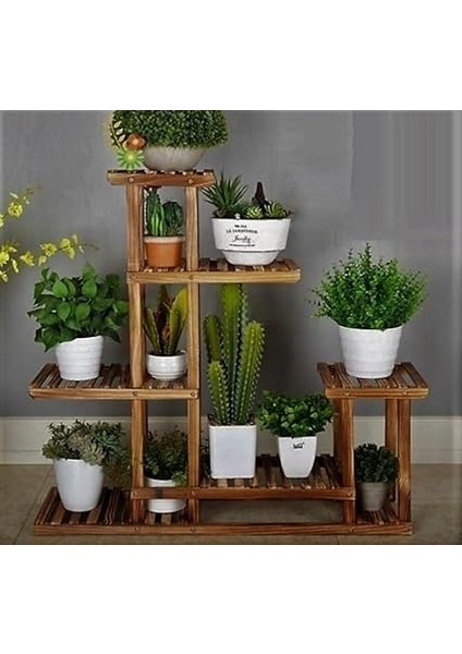 Saksı Standı 6 Katlı Saksılık Çiçeklik Çok Katlı Dekoratif Saksı Standı fiyatları